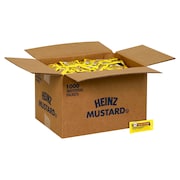 HEINZ Heinz Single Serve Mustard .2 oz. Packet, PK1000 10013000530702